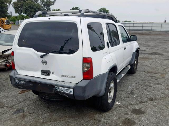 5N1ED28Y12C552250 - 2002 NISSAN XTERRA XE WHITE photo 4