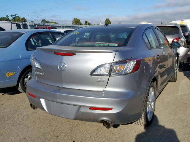 JM1BL1S62A1321105 - 2010 MAZDA 3 S GRAY photo 4