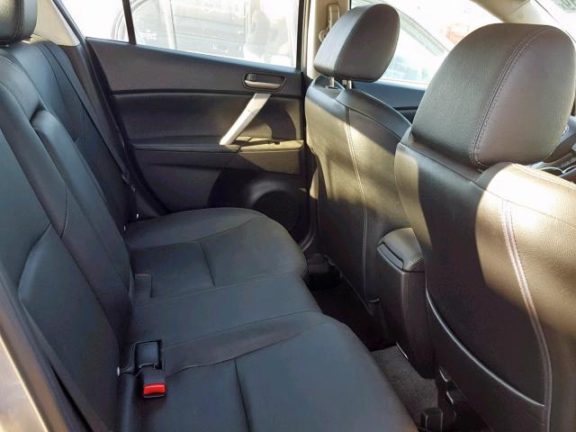 JM1BL1S62A1321105 - 2010 MAZDA 3 S GRAY photo 6