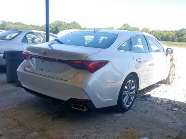 4T1BZ1FB5KU010320 - 2019 TOYOTA AVALON XLE WHITE photo 4