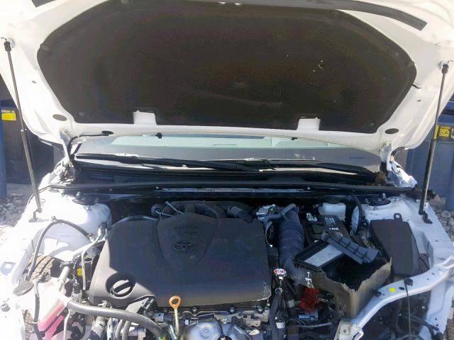 4T1BZ1FB5KU010320 - 2019 TOYOTA AVALON XLE WHITE photo 7
