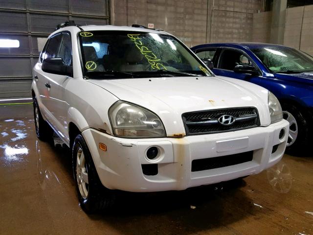 KM8JM12B86U326784 - 2006 HYUNDAI TUCSON GL WHITE photo 1