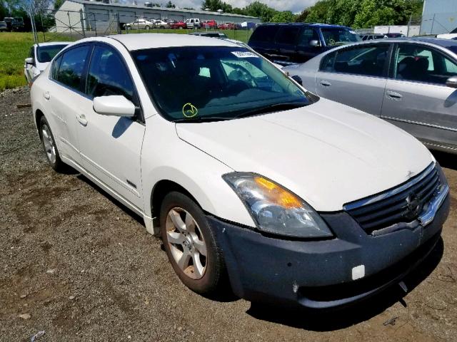 1N4CL21E59C127418 - 2009 NISSAN ALTIMA HYB WHITE photo 1