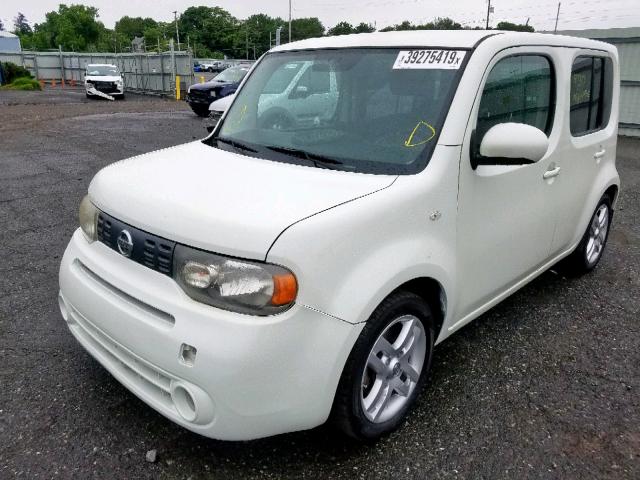 JN8AZ28R29T122108 - 2009 NISSAN CUBE BASE WHITE photo 2