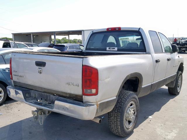 3D7KS28D46G114583 - 2006 DODGE RAM 2500 S Արծաթագույն լուսանկար 4