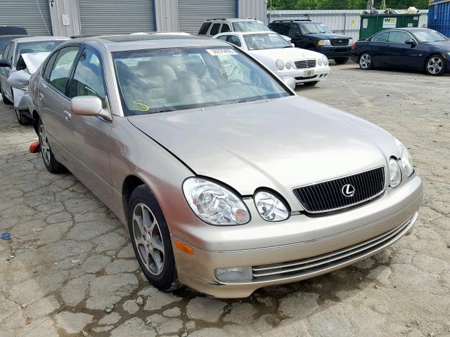 JT8BD68S5Y0103270 - 2000 LEXUS GS 300 GOLD photo 1