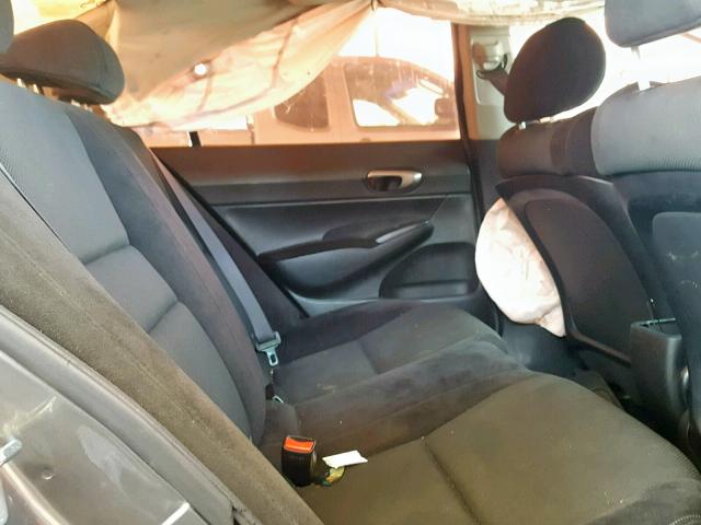 2HGFA16609H327503 - 2009 HONDA CIVIC LX-S Boz foto 6