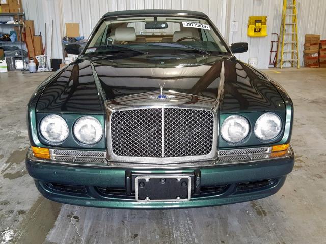 SCBZK14E8XCX61738 - 1999 BENTLEY AZURE GREEN photo 9