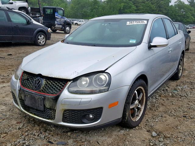 3VWWJ71K96M741007 - 2006 VOLKSWAGEN JETTA GLI GRAY photo 2