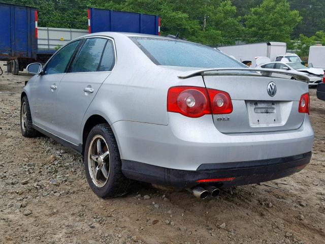 3VWWJ71K96M741007 - 2006 VOLKSWAGEN JETTA GLI GRAY photo 3