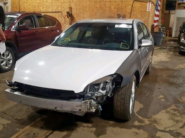 2G1WU583681328672 - 2008 CHEVROLET IMPALA LTZ SILVER photo 2