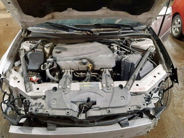 2G1WU583681328672 - 2008 CHEVROLET IMPALA LTZ SILVER photo 7