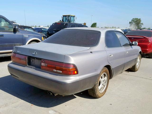 JT8VK13T8N0074963 - 1992 LEXUS ES 300 GRAY photo 4