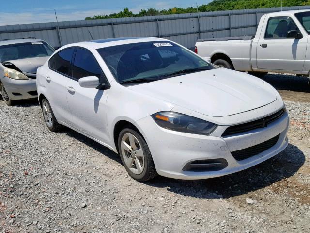 1C3CDFBB3GD503788 - 2016 DODGE DART SXT WHITE photo 1