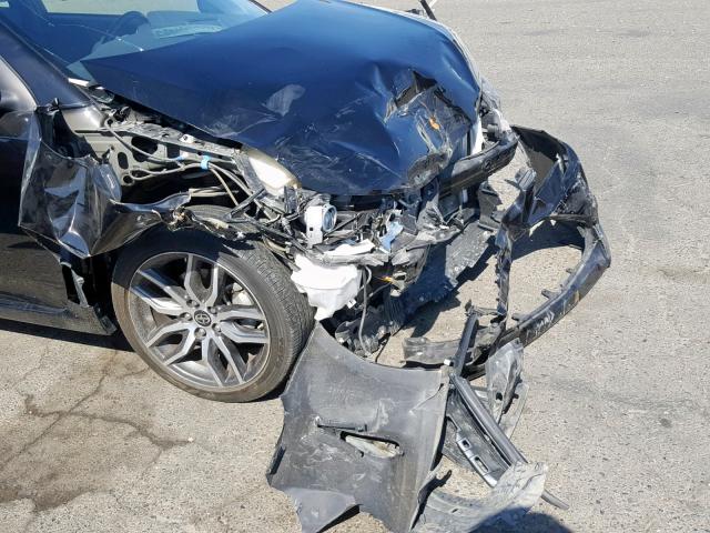 JTKJF5C79GJ024920 - 2016 TOYOTA SCION TC შავი ფოტო 9