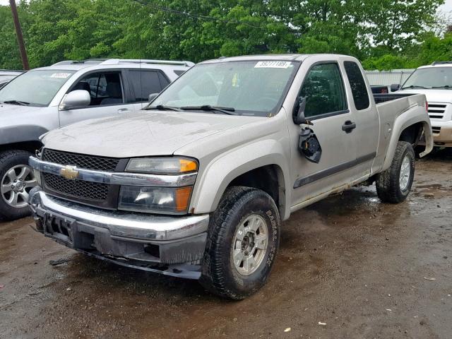 1GCDT49E088220900 - 2008 CHEVROLET COLORADO L TAN photo 2