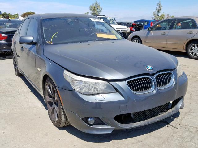 WBANW53528CT48401 - 2008 BMW 550 I CHARCOAL photo 1