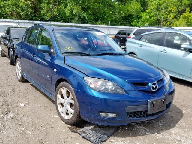 JM1BK343371743006 - 2007 MAZDA 3 HATCHBAC BLUE photo 1