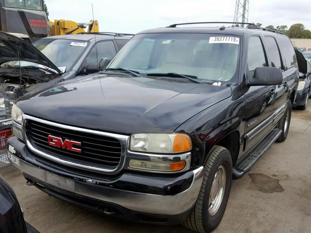 1GKFK16T32J278047 - 2002 GMC YUKON XL K BLACK photo 2