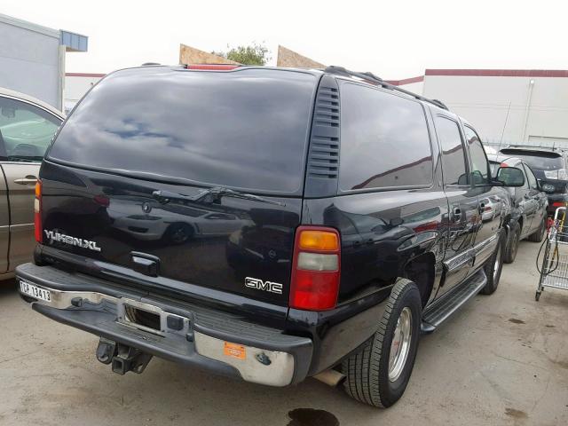 1GKFK16T32J278047 - 2002 GMC YUKON XL K BLACK photo 4