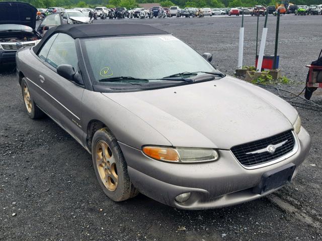 3C3EL55H9XT572534 - 1999 CHRYSLER SEBRING JX GRAY photo 1