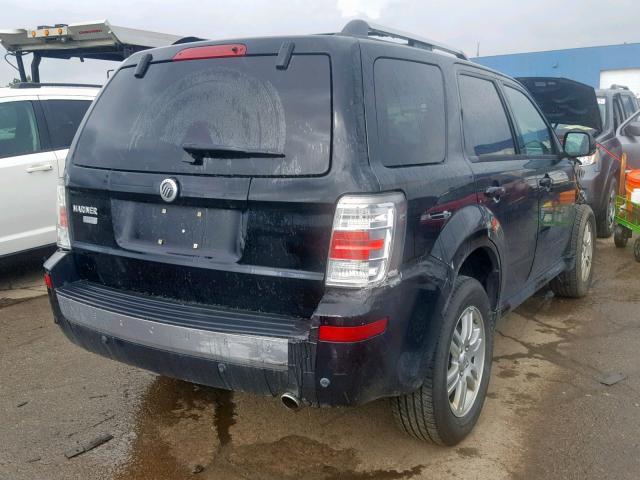 4M2CU87749KJ07700 - 2009 MERCURY MARINER PR BLACK photo 4