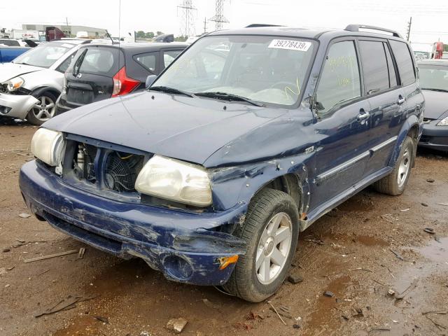 JS3TX92V334112165 - 2003 SUZUKI XL7 PLUS BLUE photo 2