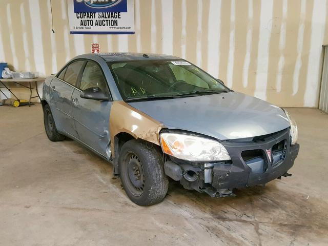 1G2ZF57B584108570 - 2008 PONTIAC G6 VALUE L GRAY photo 1