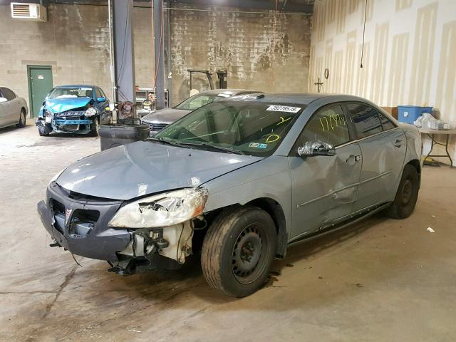 1G2ZF57B584108570 - 2008 PONTIAC G6 VALUE L GRAY photo 2