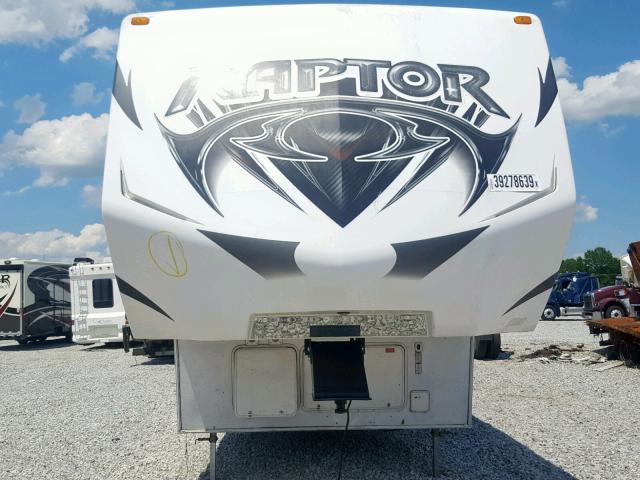 4YDF29727ER800648 - 2014 KZ RAPTOR WHITE photo 9