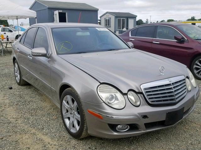 WDBUF56X37B024341 - 2007 MERCEDES-BENZ E 350 GRAY photo 1