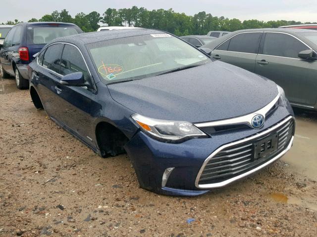 4T1BD1EB9JU064475 - 2018 TOYOTA AVALON HYB BLUE photo 1