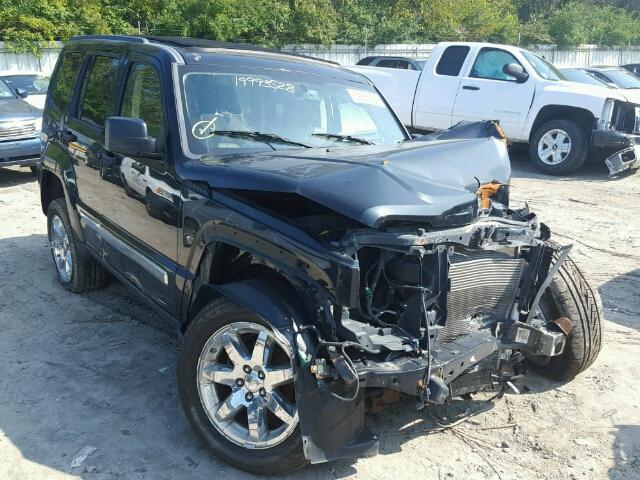 1J8GP58K68W247358 - 2008 JEEP LIBERTY LI BLACK photo 1