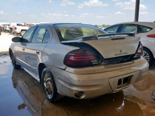 1G2NF52E84C211210 - 2004 PONTIAC GRAND AM S SILVER photo 3