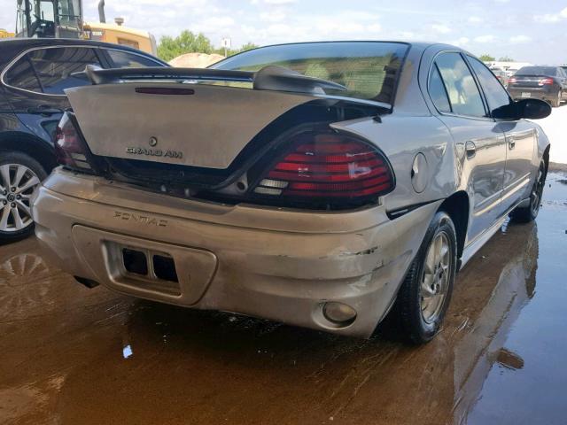 1G2NF52E84C211210 - 2004 PONTIAC GRAND AM S SILVER photo 4
