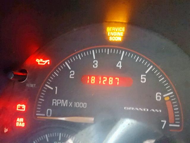 1G2NF52E84C211210 - 2004 PONTIAC GRAND AM S SILVER photo 8