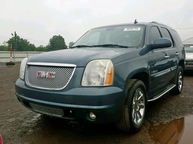 1GKFK63848J140054 - 2008 GMC YUKON DENA BLUE photo 2