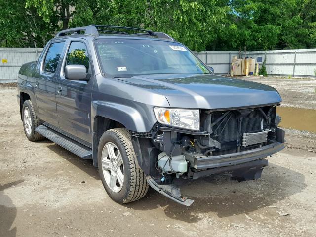 5FPYK1F52AB013283 - 2010 HONDA RIDGELINE GRAY photo 1