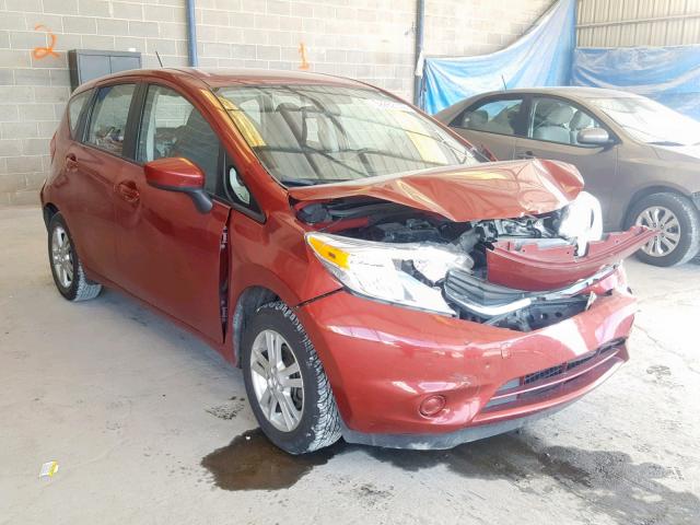 3N1CE2CP1GL369615 - 2016 NISSAN VERSA NOTE BURGUNDY photo 1