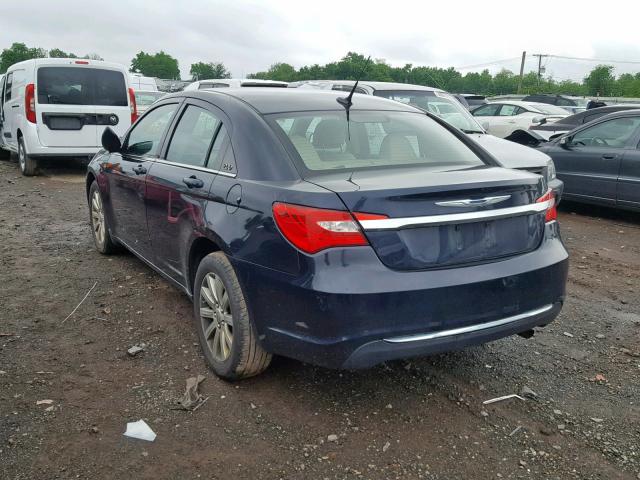 1C3BC1FB7BN531303 - 2011 CHRYSLER 200 TOURIN BLUE photo 3