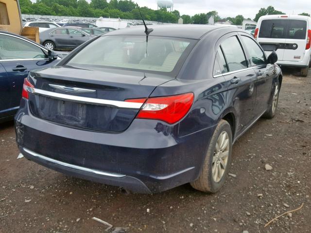 1C3BC1FB7BN531303 - 2011 CHRYSLER 200 TOURIN BLUE photo 4