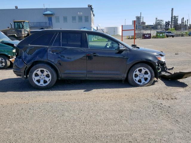 2FMDK4JC6DBA05084 - 2013 FORD EDGE SEL BLACK photo 9