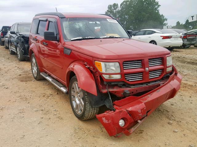 1D4PT4GX6BW606941 - 2011 DODGE NITRO HEAT RED photo 1