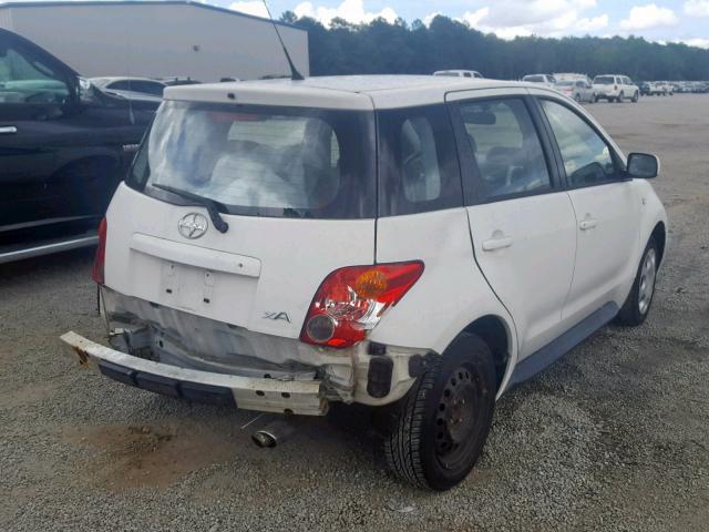 JTKKT604650105714 - 2005 TOYOTA SCION XA WHITE photo 4