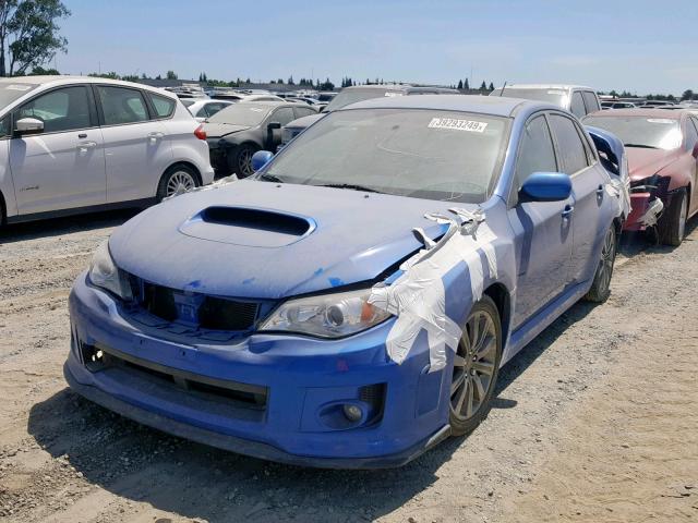 JF1GV7F60EG003375 - 2014 SUBARU IMPREZA WR BLUE photo 2