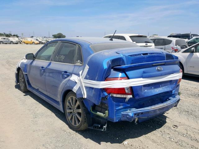 JF1GV7F60EG003375 - 2014 SUBARU IMPREZA WR BLUE photo 3