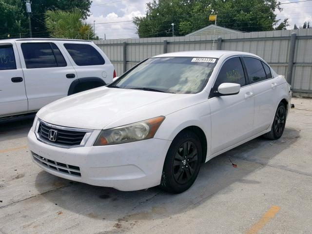 JHMCP26478C050854 - 2008 HONDA ACCORD LXP WHITE photo 2