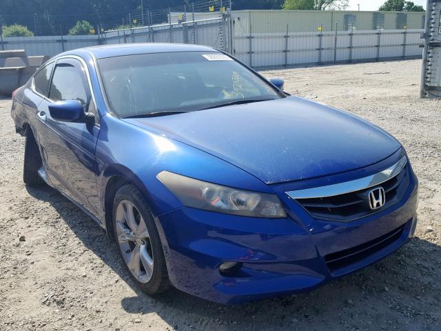 1HGCS2B81BA008399 - 2011 HONDA ACCORD EXL BLUE photo 1