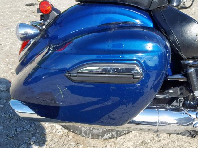 JYAVP32E1DA003495 - 2013 YAMAHA XVS1300 CT BLUE photo 9