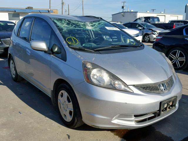 JHMGE8H30CS001170 - 2012 HONDA FIT SILVER photo 1